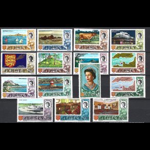 Jersey postfrisk AFA 28-42