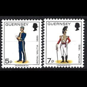 Guernsey postfrisk AFA 126-127