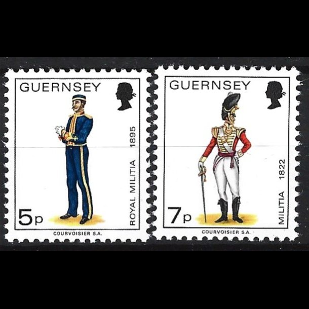 Guernsey postfrisk AFA 126-127